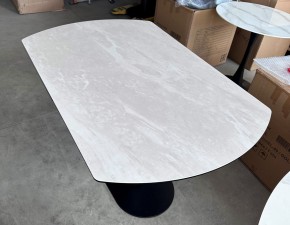 Стол KAI 140 TL-109 поворотная система раскладки, испанская керамика / Темно-серый / Черный, ®DISAUR в Нижнекамске - nizhnekamsk.mebel24.online | фото 7