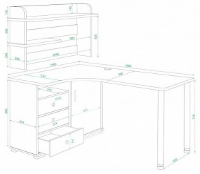 Стол компьютерный СР-165М в Нижнекамске - nizhnekamsk.mebel24.online | фото 2