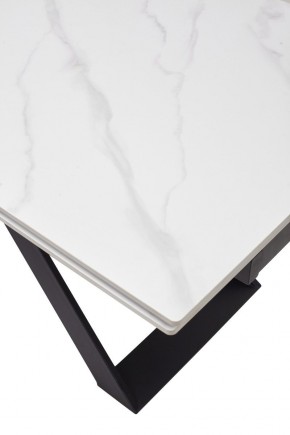 Стол LIVORNO 180 MATT WHITE MARBLE SOLID CERAMIC / BLACK, ®DISAUR в Нижнекамске - nizhnekamsk.mebel24.online | фото 9