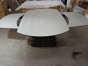 Стол LORENS 150 TL-58 поворотная система раскладки, испанская керамика / Темно-серый, ®DISAUR в Нижнекамске - nizhnekamsk.mebel24.online | фото 2