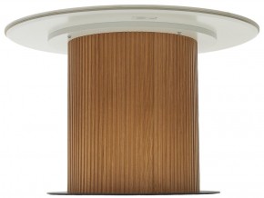 Стол MESA D120 цвет БЕЛЫЙ МРАМОР M326 / Каркас OAK, ®DISAUR в Нижнекамске - nizhnekamsk.mebel24.online | фото 8