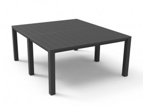 Стол раскладной Джули (Julie Double table 2 configurations) Графит в Нижнекамске - nizhnekamsk.mebel24.online | фото 3