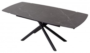 Стол RIVOLI 140 MATT BLACK MARBLE SOLID CERAMIC / BLACK, ®DISAUR в Нижнекамске - nizhnekamsk.mebel24.online | фото 3