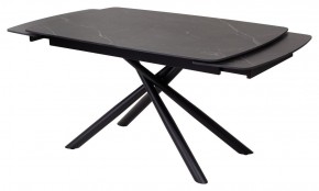 Стол RIVOLI 140 MATT BLACK MARBLE SOLID CERAMIC / BLACK, ®DISAUR в Нижнекамске - nizhnekamsk.mebel24.online | фото 8
