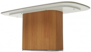 Стол TAMPA 180 цвет БЕЛЫЙ МРАМОР M326, керамика / Каркас OAK, ®DISAUR в Нижнекамске - nizhnekamsk.mebel24.online | фото 8