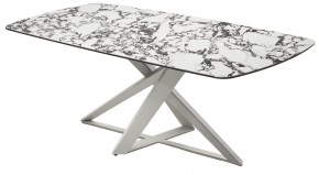 Стол VICENZA 220 BULGARI WHITE, керамика / белый, ®DISAUR в Нижнекамске - nizhnekamsk.mebel24.online | фото 9
