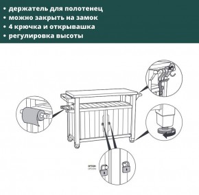 Столик для барбекю 207 Л (Unity XL 207L) в Нижнекамске - nizhnekamsk.mebel24.online | фото 9