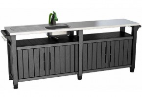 Столик для барбекю 415 Л (Unity Chef 415 L) графит в Нижнекамске - nizhnekamsk.mebel24.online | фото 3