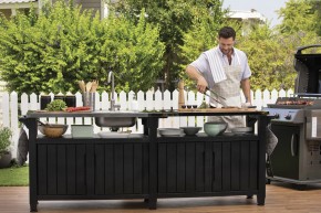 Столик для барбекю 415 Л (Unity Chef 415 L) графит в Нижнекамске - nizhnekamsk.mebel24.online | фото 4