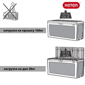 Сундук Samoa Rattan Box 270 L в Нижнекамске - nizhnekamsk.mebel24.online | фото 5