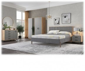 СВЕТЛАНА LOFT Спальный гарнитур (модульный) (дуб золотой/серый) в Нижнекамске - nizhnekamsk.mebel24.online | фото