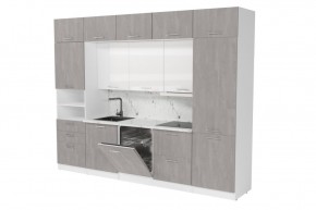 ТЕРЦИЯ Кухонный гарнитур Экстра 5 (3000 мм) в Нижнекамске - nizhnekamsk.mebel24.online | фото 4