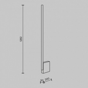 Торшер Maytoni Solid MOD277FL-L24GR3K в Нижнекамске - nizhnekamsk.mebel24.online | фото 3