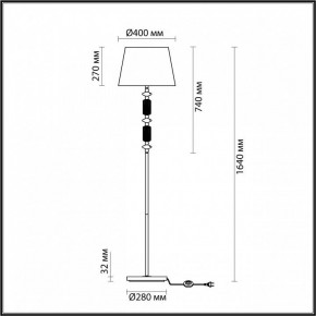 Торшер Odeon Light Candy 4861/1FA в Нижнекамске - nizhnekamsk.mebel24.online | фото 5