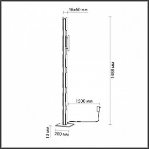 Торшер Odeon Light Fierro 4991/36FL в Нижнекамске - nizhnekamsk.mebel24.online | фото 4