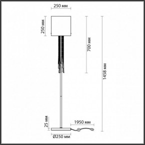 Торшер Odeon Light Nicole 4886/1F в Нижнекамске - nizhnekamsk.mebel24.online | фото 4