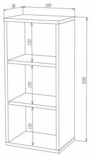 Тумба Домино СУ(ш1в1)+ФГ в Нижнекамске - nizhnekamsk.mebel24.online | фото 2