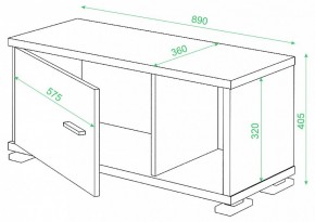 Тумба комбинированная Домино СБ-30/1 в Нижнекамске - nizhnekamsk.mebel24.online | фото 3