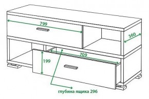 Тумба комбинированная Домино СБ-40/2 в Нижнекамске - nizhnekamsk.mebel24.online | фото 2