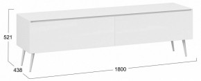 Тумба под ТВ Глосс СМ-319.03.011 в Нижнекамске - nizhnekamsk.mebel24.online | фото 5