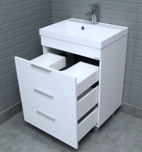 Тумба под умывальник "Bazis 60" Topaz с тремя ящиками В3 Домино (DT6401T) в Нижнекамске - nizhnekamsk.mebel24.online | фото 6