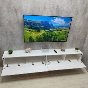 Тумба подвесная под ТВ LINES MTV4-MA 1150 Белый глянец (Белый-M 10.1.1) в Нижнекамске - nizhnekamsk.mebel24.online | фото 12