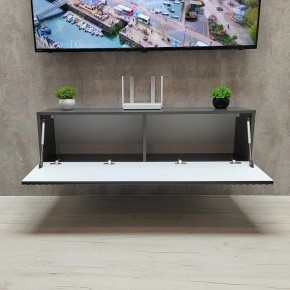 Тумба подвесная под ТВ LINES MTV4-MA 1150 Темно-серый (Графит-M 10.1.25) в Нижнекамске - nizhnekamsk.mebel24.online | фото 3