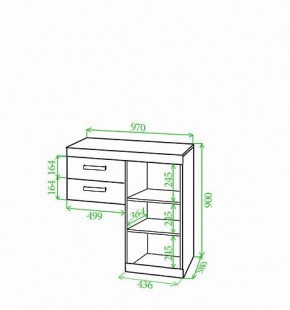 Тумба Toivo Кон100 в Нижнекамске - nizhnekamsk.mebel24.online | фото 2