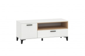 Тумба ТВА НМ 013.42 "Bergen" (Белый/Дуб бунратти) в Нижнекамске - nizhnekamsk.mebel24.online | фото 2