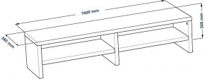 ТВ-тумба Энкель ТВ16, тамбурат, цвет белый в Нижнекамске - nizhnekamsk.mebel24.online | фото 3